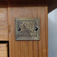 【KENAS】ケナス メッシュドダブル カップボード 古材/アイアン インダストリアル シェルフ