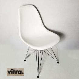 ヴィトラ【Vitra】イームズ サイドシェルチェア ホワイト/ポリプロピレン・エッフェルベース