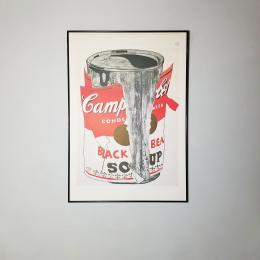 1989年アンディ・ウォーホル キャンベル・スープ(ブラックビーン)/M424 オフセット ポスター