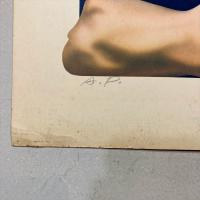 三尾公三(みお こうぞう)/KOZO MIO「night」AP版 シルクスクリーン/直筆サイン