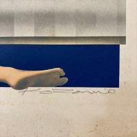 三尾公三(みお こうぞう)/KOZO MIO「night」AP版 シルクスクリーン/直筆サイン