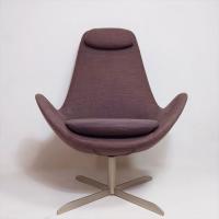 デンマーク【Theca】テカ marina(マリーナ)ハイバックラウンジチェア/オットマン 北欧