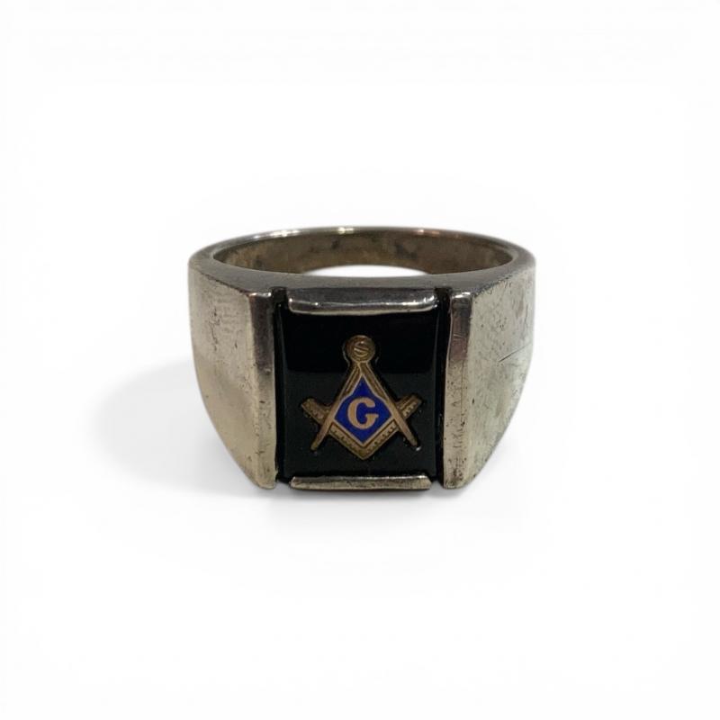 FREEMASON(フリーメイソン) 40-50年代 ヴィンテージ リング 23号 指輪