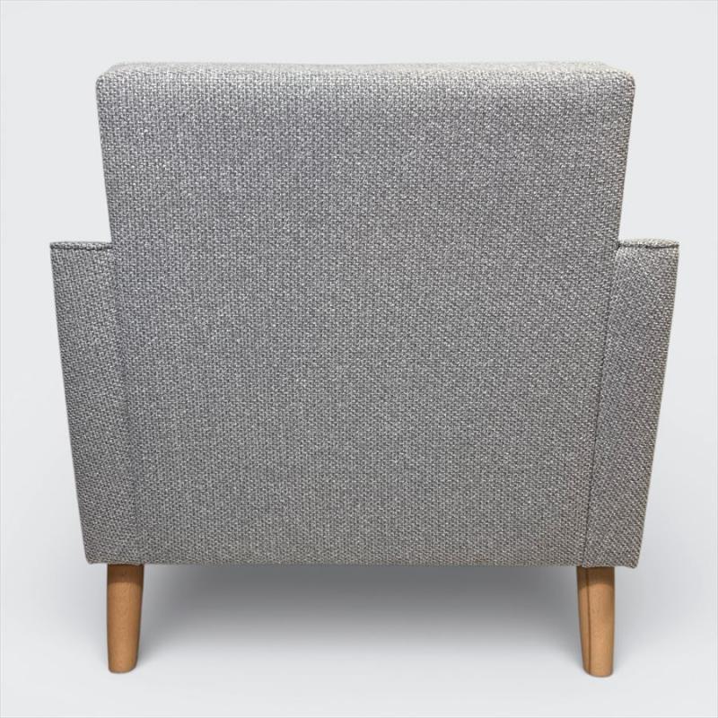 カリモク60【karimoku60】 ロビーチェア1シーター [廃盤カラー生地ミストグレー/] U36210ZE