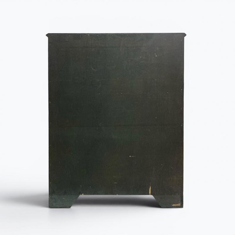 ヴィンテージ ライティングビューロー ナラ無垢材 デスク 机