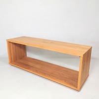 無印良品【MUJI】 無垢材テーブル ベンチ[廃盤/希少]天然木(オーク材) ローボード