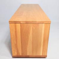 無印良品【MUJI】 無垢材テーブル ベンチ[廃盤/希少]天然木(オーク材) ローボード
