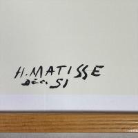 Henri Matisse(アンリ・マティス)低木 Le Platane(プラタナス)リトグラフ