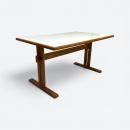 天童木工【Tendo】ヴィンテージ くさび(楔差しホゾ接ぎ)ダイニングテーブル/推定70年代