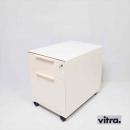 アントニオ・チッテリオ デザイン【vitra】ヴィトラ MBEモバイルペデスタル/カギ付 2段引き出し 収納 ワゴン