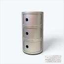 カルテル【Kartell】COMPONIBILI(コンポニビリ3)/シルバー スペースエイジ