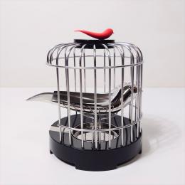 アレッシィ【ALESSI】 Tea Matter(ティーストレーナー)メロディー機能 鳥かご 茶こし