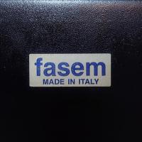 イタリア【fasem】ファセム社 レザー ダイニングチェア2脚 S92ジャンカルロ・ヴェーニ