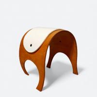 カンディハウス【Conde House】 トムテ スツール(大) 北海道 カバ材