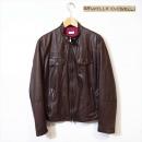 ブルネロクチネリ【Brunello Cucinelli】レザージャケット イタリア製 M　牛革 ブルゾン