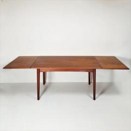 デンマーク 60-70年代 ヴィンテージ エクステンションテーブル/チーク材