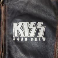 ロックバンド KISS(キッス)ロードクルー レザージャケット XL ライダース
